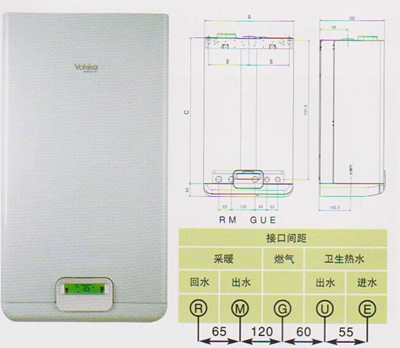 壁挂炉暖气片安装示意图/壁挂炉地暖安装示意图